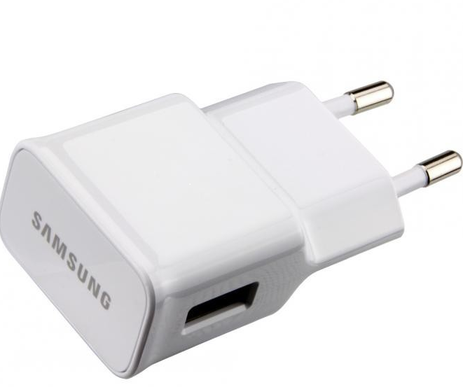 Адаптер сетевой(зарядное устройство) Samsung белый, GH44-02682A